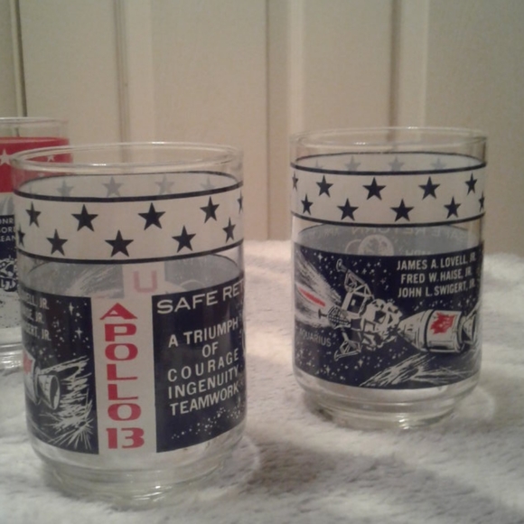 Apollo 11 Apollo 12 Apollo 13 glasses